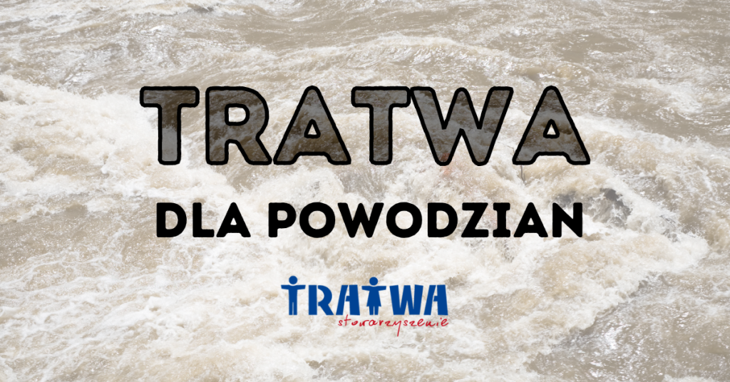 plakat Tratwa dla Powodzian