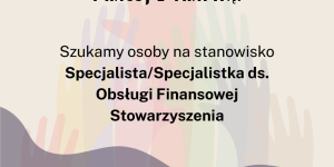 plakat "pracuj z nami"